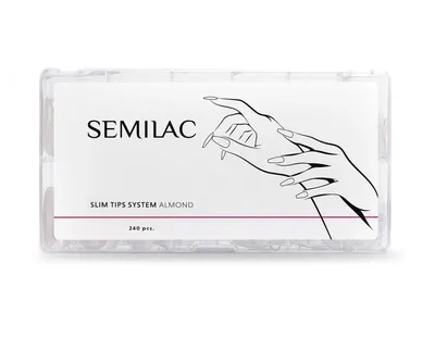 Semilac Slim Tips System (Tipsy do paznokci ( różne rodzaje))