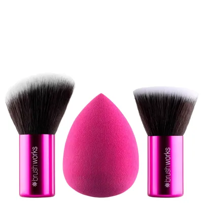 Brushworks HD Complexion and Make-Up Kit (Zestaw akcesoriów do makijażu twarzy)