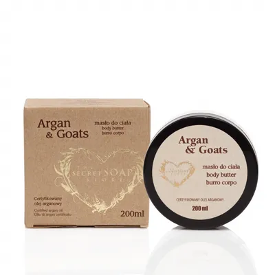 Scandia Cosmetics Argan & Goats, Masło do ciała
