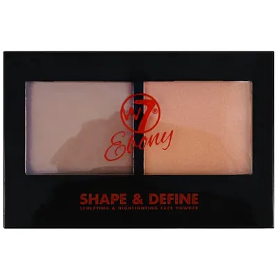 W7 Ebony Shape & Define (Zestaw do konturowania twarzy)