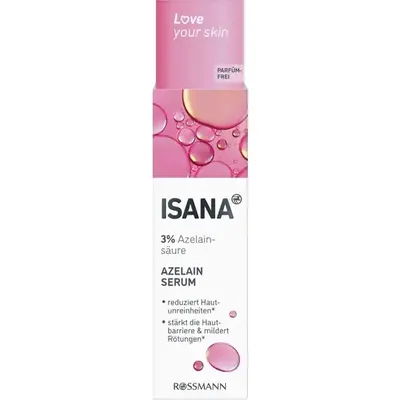 Isana Love Your Skin,  Azelain Serum (Serum z kwasem azelainowym)