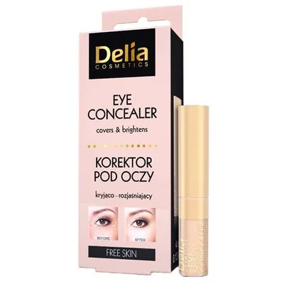 Delia Free Skin, Eye Concealer (Korektor pod oczy)
