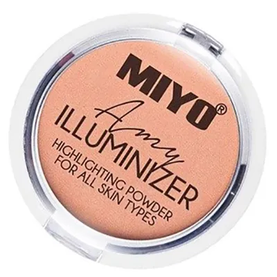 MIYO Mell Amy Illuminizer, Highlighting Powder for All Skin Types (Rozświetlacz do twarzy)