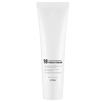 A'pieu 18 Fresh Cream for Oily & Combination Skin (Delikatny krem odświeżający do twarzy)