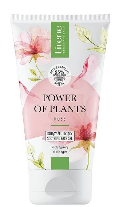 Lirene Dermoprogram Power of Plants, Kojący żel myjący `Rose`