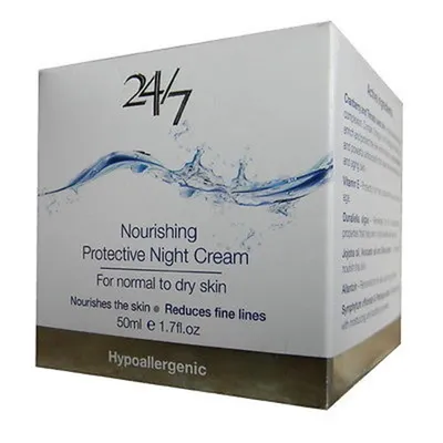 24/7 Nourishing Protective Night Cream Normal to Dry Skin (Odżywczo ochronny krem na noc do skóry normalnej i suchej)