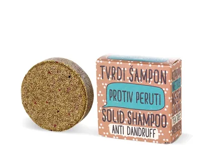 Sapunoteka Anti Dandruff Solid Shampoo (Szampon przeciwłupieżowy)