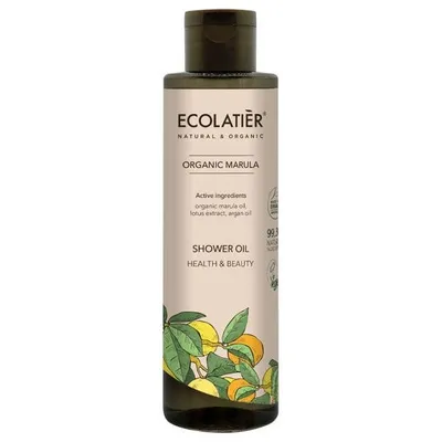 Ecolatier Organic Marula, Shower Oil Health & Beauty (Olejek pod prysznic `Zdrowie i piękno`)