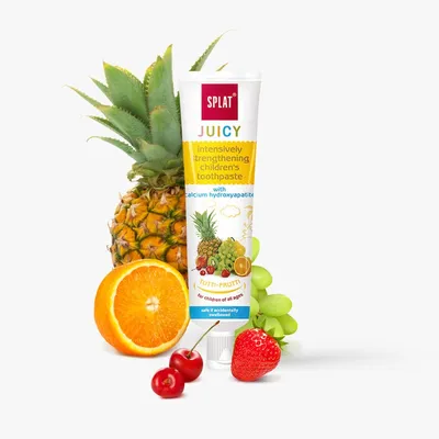 Splat Juicy Intensively Strengthening Children's Toothpaste Tutti-Frutti (Pasta do zębów dla dzieci)