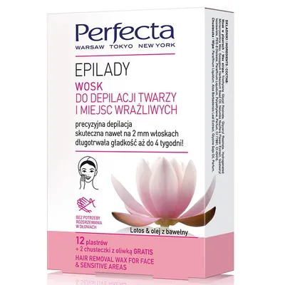 Perfecta Epilady, Wosk do depilacji twarzy i miejsc wrażliwych