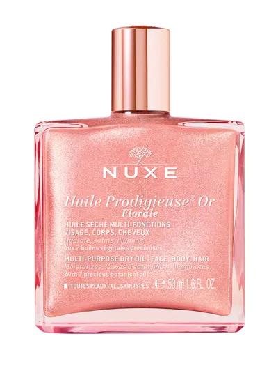 Nuxe Huile Prodigieuse, Or Florale (Suchy olejek z drobinkami do twarzy , ciała i włosów)