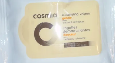 Cosmia Gentle Cleansing Wipes (Chusteczki do demakijażu)