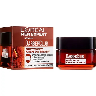 L'Oreal Paris Men Expert, Barber Club, Odżywczy krem do brody