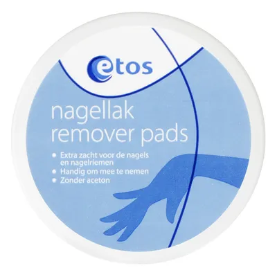 Etos Nagellak Remover Pads (Zmywacz do paznokci w płatkach)