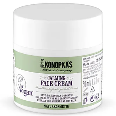 Dr. Konopka's Calming Face Cream (Krem do twarzy łagodzący do skóry normalnej i tłustej)