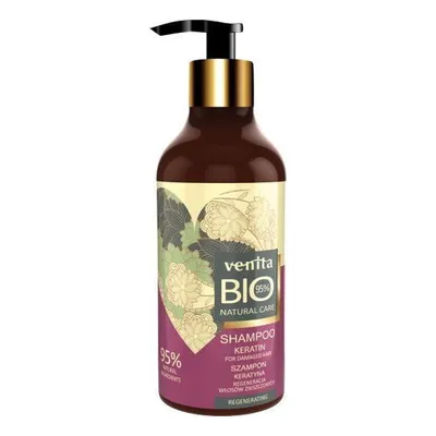 Venita Bio Natural Care, Regenerujący szampon do włosów `Keratyna `