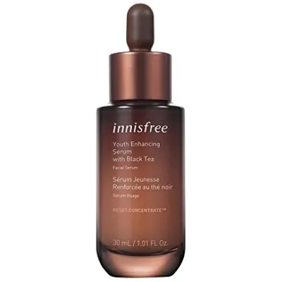 Innisfree Youth Enhancing Serum With Black Tea (Odmładzające serum korygujące z czarną herbatą)