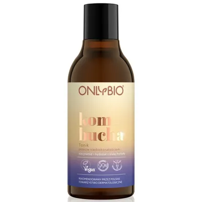 OnlyBio Kombucha, Tonik przeciw niedoskonałościom `Niacynamid + hydrolat z białej herbaty`