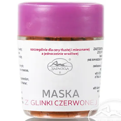 Jadwiga Saipan, Maska z glinki czerwonej