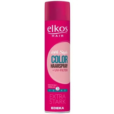 Elkos Hair, 24h Style Color Haarspray (Lakier do włosów farbowanych)
