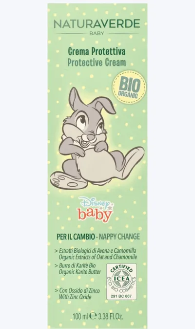 Naturaverde Disney Baby, Protective Cream (Krem ochronny na odparzenia pod pieluszkę)