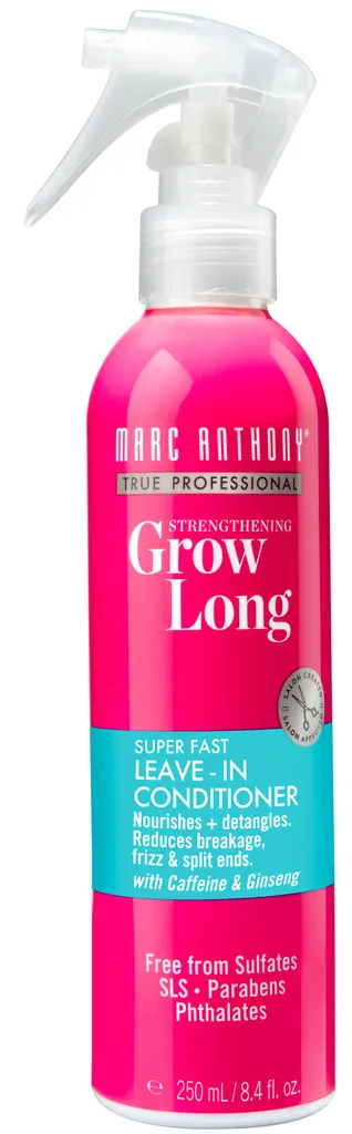 Marc Anthony True Professional Strengthening Grow Long, Super Fast Strength Leave-in Conditioner (Odżywka bez spłukiwania do włosów zapuszczanych z kofeiną i żeń-szeniem)