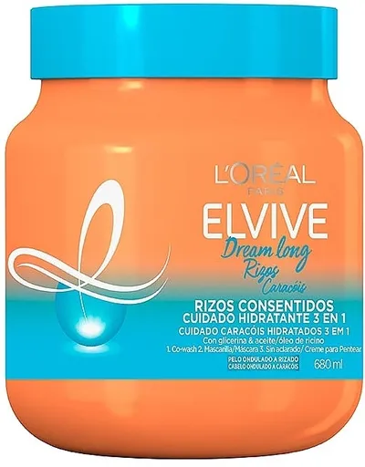 L'Oreal Paris Elvive, Dream Long ,3 in 1 Hydrate  Hair Mask (Nawilżająca maska do włosów 3w1)
