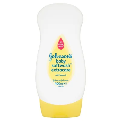 Johnson's Baby Softwash Extracare with Baby Oil (Kremowy zel do ciala z oliwka (nowa wersja))