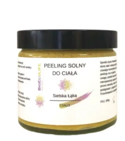 BioEcoLife Peeling solny do  ciała `Sielska łąka`