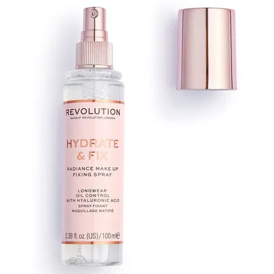 Revolution Beauty (Makeup Revolution) Hydrate & Fix, Radiance Makeup Fixing Spray (Spray utrwalający)