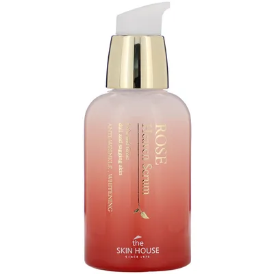 The Skin House Rose Heaven, Serum Anti Wrinkle & Whitening (Różane nawilżające serum do twarzy)