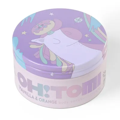 Oh!Tomi Dreams Vanilla Orange Body Scrub (Peeling do ciała Wanilia Pomarańcza)