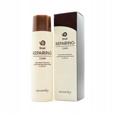 Secret Key Snail Repairing Toner (Rewitalizujący toner do twarzy z mucyną ślimaka)