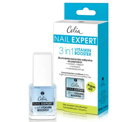 Celia Nail Expert, 3 in 1 Vitamin Booster (Odżywka do paznokci)