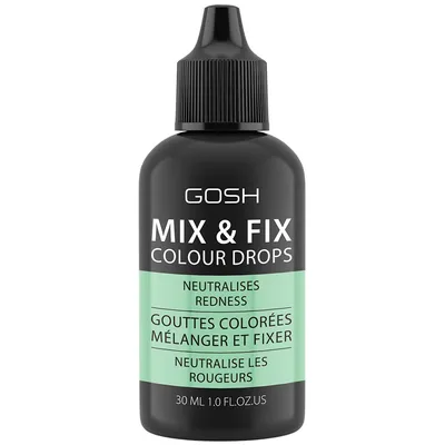 Gosh Mix & Fix, Colour Drops, Neutralises Redness (Neutralizator zaczerwienień)