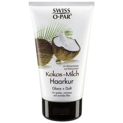 Rufin Cosmetic Swiss O Par, Kokos-Milch Haarkur (Kuracja do włosów z proteinami mleka i ekstraktem z kokosa)
