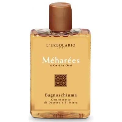 L'Erbolario Méharées, Bath Foam with Extracts of Date and Myrrh (Żel pod prysznic z daktylem i mirrą)