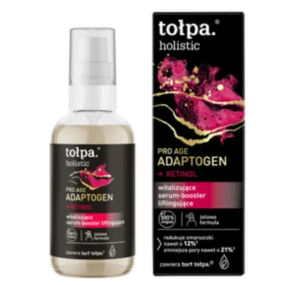 Tołpa Holistic, Pro Age Adaptogen, Witalizujące serum-booster liftingujące