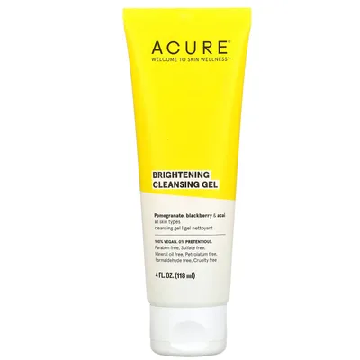 Acure Brightening Cleansing Gel (Rozświetlający żel do mycia twarzy)