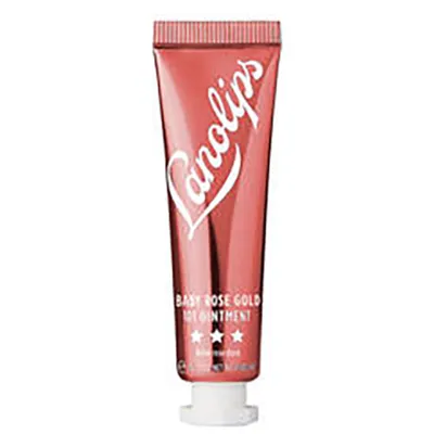 Lanolips Baby Rose Gold, Lip Ointment (Koloryzujący błyszczyk do ust)