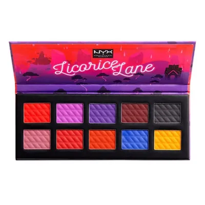 NYX Professional Makeup Licorice Lane Shadow Palette (Paleta cieni do powiek)