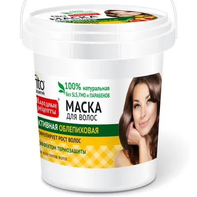 Fitokosmetik Przepisy Ludowe, Maska do włosów rokitnikowa aktywna