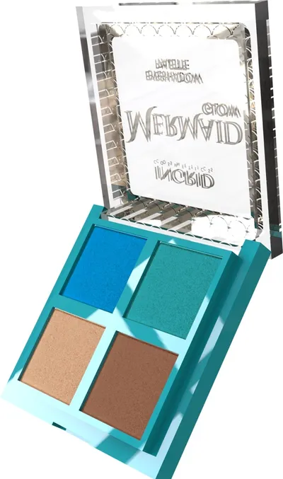 Ingrid Cosmetics Mermaid Glow, Oceanic Eyeshadow Palette (Paleta cieni do powiek)
