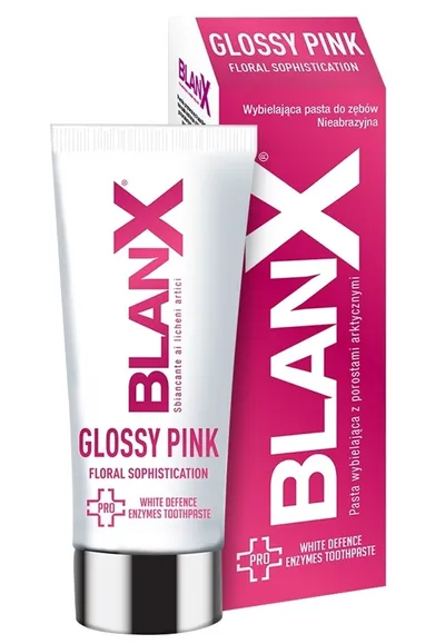 BlanX Glossy Pink, Wybielająca pasta nieabrazyjna