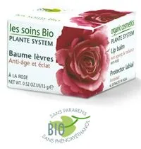 Plante System Les Soins Bio, Baume lèvres Anti-âge et Eclat (Balsam do ust z wyciągiem z róży tureckiej)