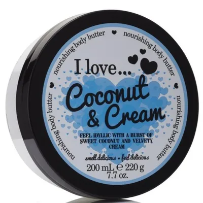 I Love... Cosmetics Coconut & Cream, Nourishing Body Butter (Masło do ciała)