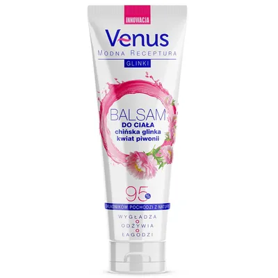 Venus Modna receptura glinki, Balsam do ciała `Chińska glinka i kwiat piwonii`