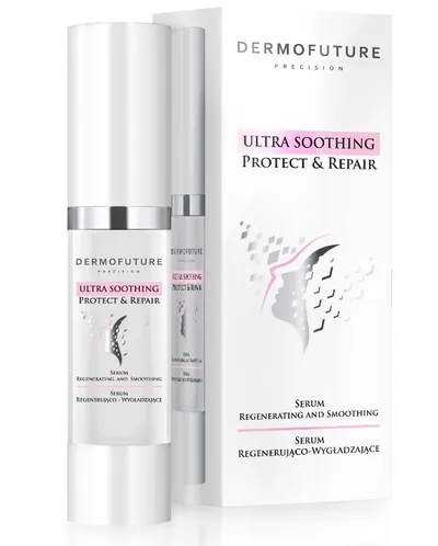 Dermofuture Precision Ultra Soothing Protect & Repair, Serum Regenerating and Smoothing (Serum regenerująco-wygładzające)