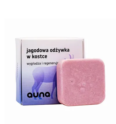 Auna Jagodowa odżywka do włosów w kostce