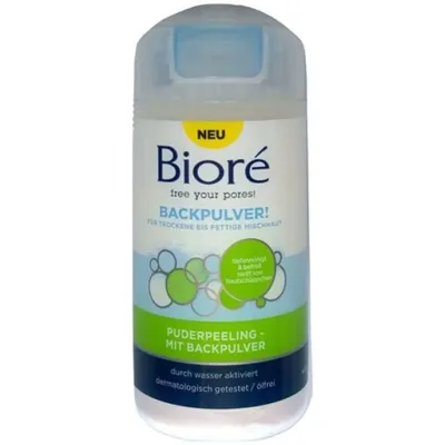 Biore Baking Soda, Powder Face Wash [Backpulver, Puderpeeling mit Backpulver] (Puder do mycia twarzy)